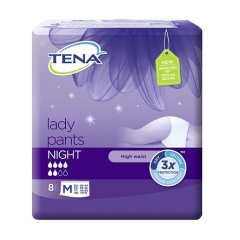 tena lady pants night m - 8 pezzi
