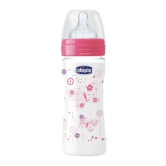 chicco biberon 20623.10 ben girl sil 250ml