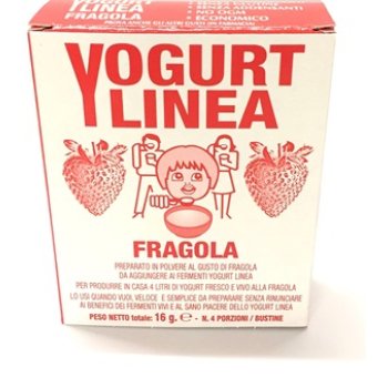 yogurt linea fragola 4bust