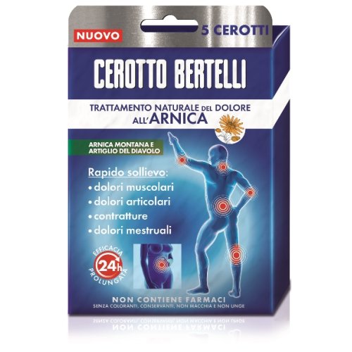 Bertelli Cerotto ARNICA 5 PEZZI