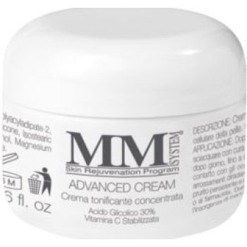 mm system advanced cream - crema notte tonificante concentrata acido glicolico 30% - 50 ml