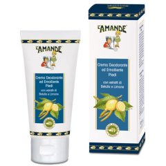 L'Amande Marseille - Crema Deodorante ed Emolliente Piedi100ml