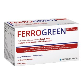 ferrogreen plus ferro+ 10x8ml