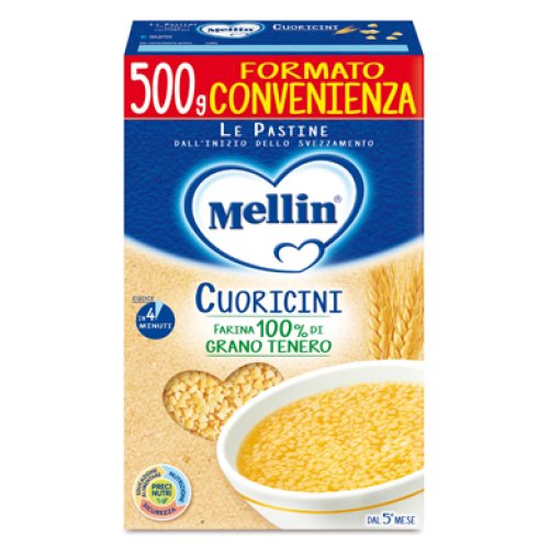 Mellin Pastina Cuoricini 500g