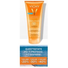 vichy ideal soleil gel wet skin spf50