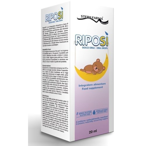 RIPOSI' GOCCE ORALI 20ML