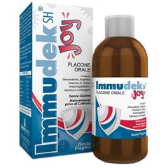 immudek sh joy integratore alimentare immuno stimolante gusto fragola 200ml