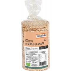 fior di loto gallette sorgo e canapa 120g