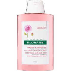 klorane shampoo alla peonia lenitivo & anti-irritazione 400ml