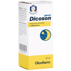 dicoson integratore di melatonina gocce 25ml