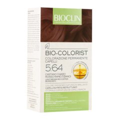 bioclin bio colorist tintura capelli colore 5.64 castano chiaro rosso rame