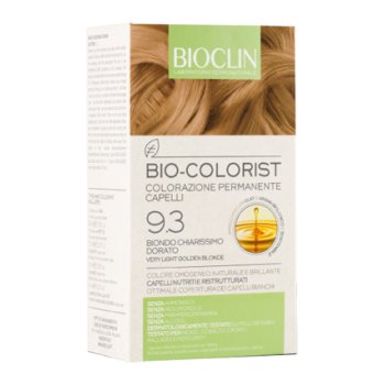 bioclin bio colorist tintura capelli colore 9.3  biondo chiarissimo dorato
