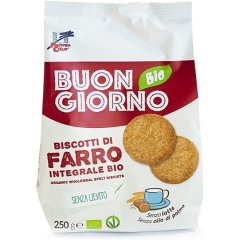 la finestra sul cielo - buongiorno biscotti farro integrale 250g