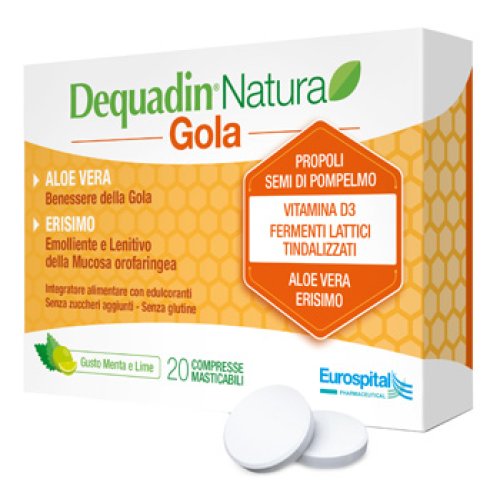 DEQUADIN NATURA GOLA 20CPR