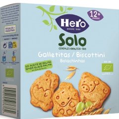 Hero Baby Solo Bio Snack Biscottini Animaletti 12+ Mesi 100g
