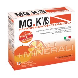 MgK Vis Magnesio Potassio 15 Bustine Gusto Arancia
