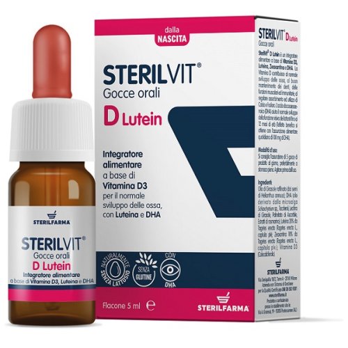STERILVIT D Lutein DHA Gtt15ml