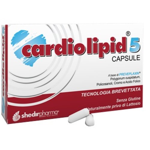 Cardiolipid 5 Integratore Per Il Controllo Del Colesterolo 30 Capsule