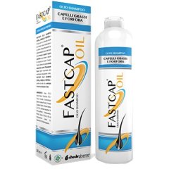 fastcap olio shampoo capelli grassi con forfora flacone da 200ml