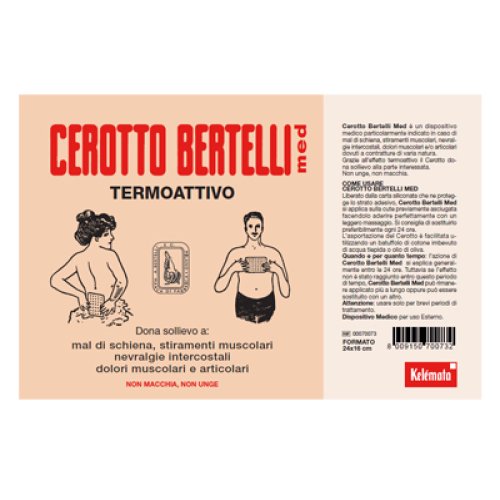 Bertelli Cerotto Med Termo-Attivo Grande