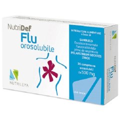 nutridef flu orosolubile 20cpr