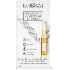 remescar trattamento completo correttore intensivo viso 5 fiale