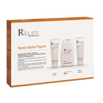 pigment solution program kit crema giorno + crema notte + detergente viso