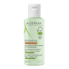 aderma exomega cont gel 2in1 200