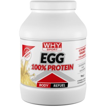 egg 100% protein vaniglia 750g