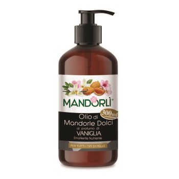 mandorlÌ olio di mandorle dolci profumo vaniglia olio corpo 300ml