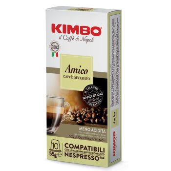 kimbo amico caffe' decer 10cps