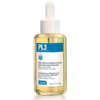pl3 olio dermo-rigenerante alle ceramidi vegetali viso corpo e capelli 95 ml