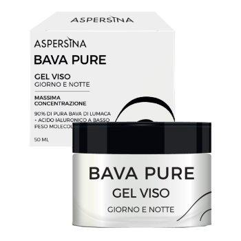 aspersina bava pure gel viso