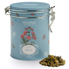 neavita - royal tin erbe e tisane verbena con tisana relax 60g