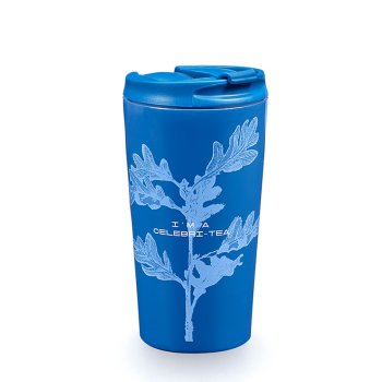 neavita - mug thermos tea lovers blu 380ml