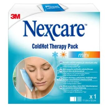 nexcare coldhot therapy pack mini cuscinetto caldo/freddo riutilizzabile 11 x 12cm 1 pezzo