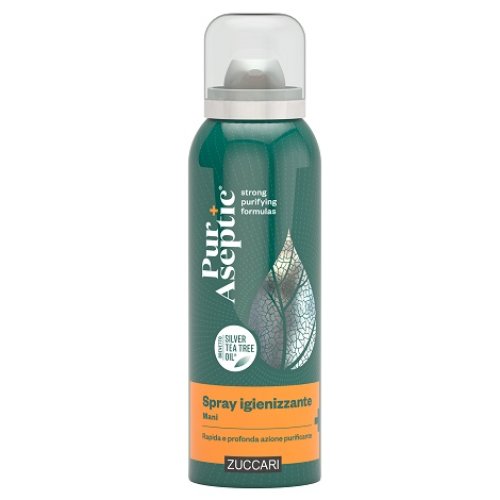 Zuccari Pur + Aseptic Spray Igienizzante Mani 100ML