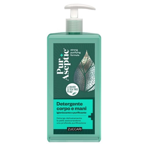 Zuccari Pur + Aseptic Detergente Corpo e Mani Igienizzante e Purificante 400ml