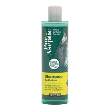 zuccari pur + aseptic shampoo purificante antiforfora 200ml