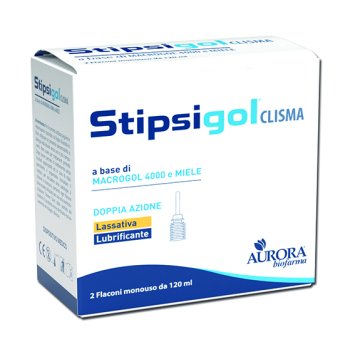 stipsigol clisma macrogol 4000 e miele 2 x 120ml