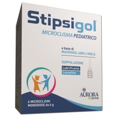 stpsigol microclisma pediatrico macrogol 4.000 e miele 6 x 6g