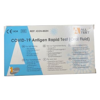 alltest covid-19 antigen rapid self-test oral fluid - tampone orale 1 pezzo
