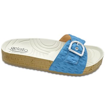 woodstock positano zaffiro - calzature plantare massaggiante e shock absorber - taglia 39/40