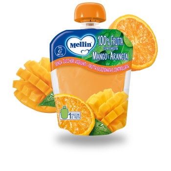 mellin pouch arancia-mango 90g