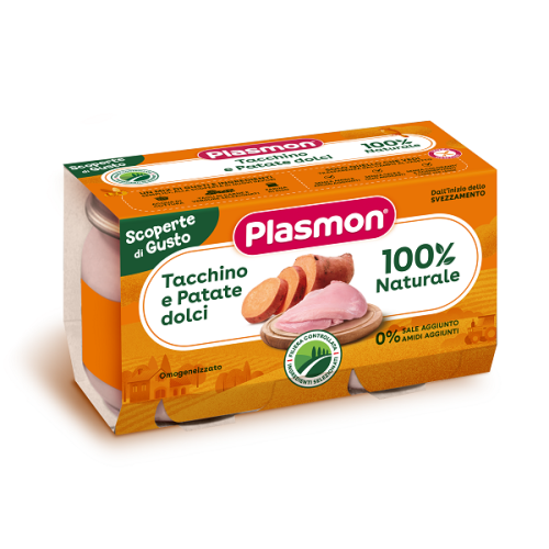 OMO PL.Tacchino/Patate 2x80g