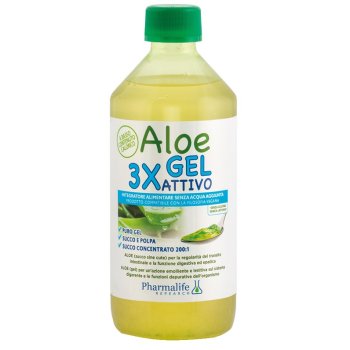 aloe gel 3x attivo 500ml