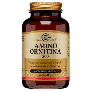 solgar - amino ornitina 500 50 capsule