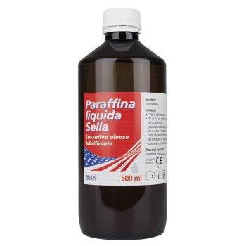 paraffina liquida lassativo lubrificante ( olio di vaselina ) 500ml - sella