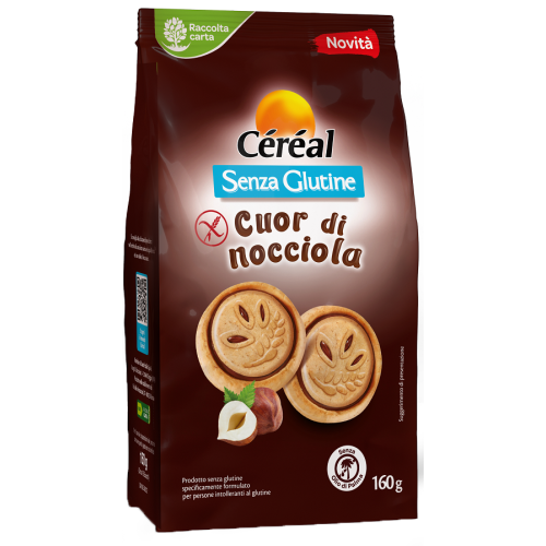 CEREAL Cuor Nocciola 160g