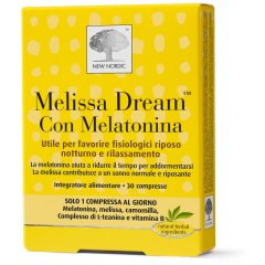 melissa dream melatonina 30cpr